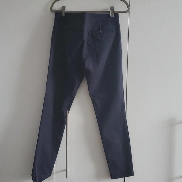Club Monaco Size 6 Cotton Navy Blue Pants - Picture 3 of 5